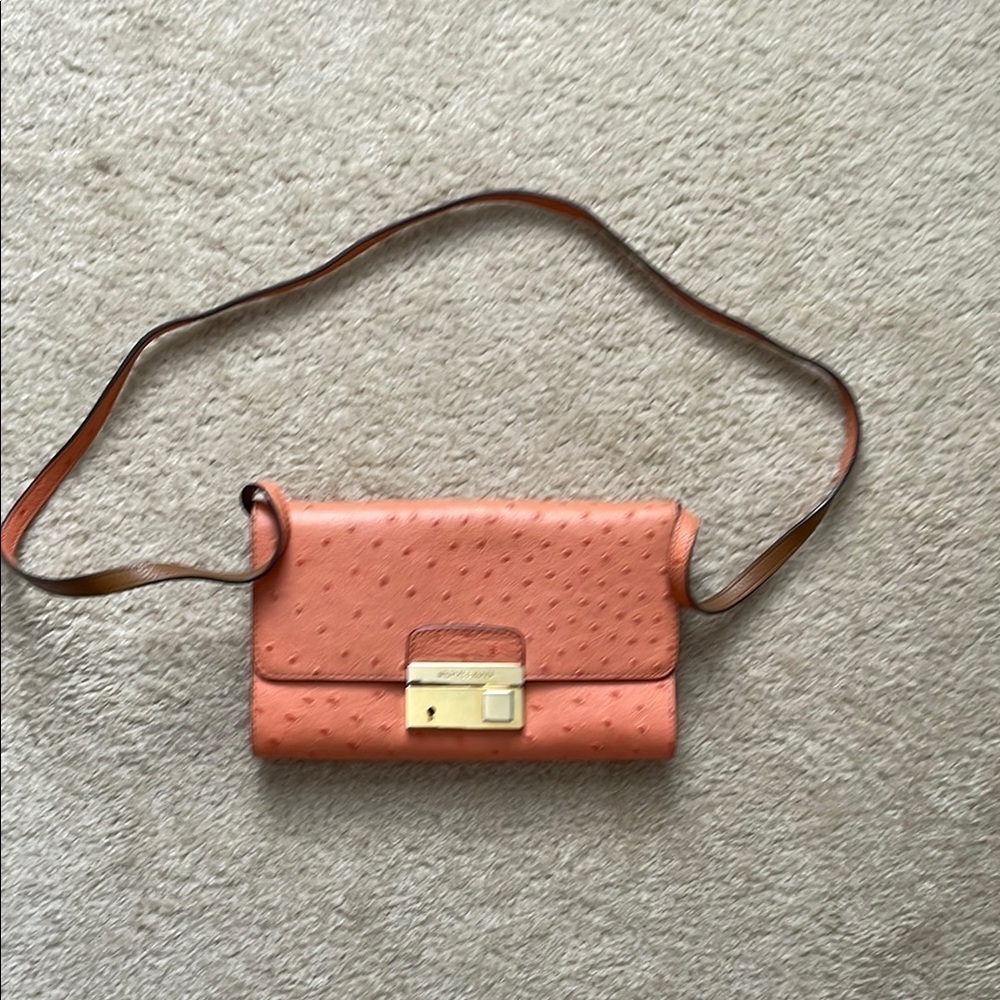 Michael Kors Coral Crossbody Bag